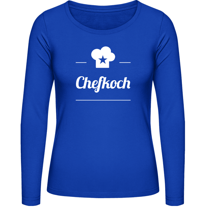 Chefkoch Stern Frauen Langarmshirt contain pic