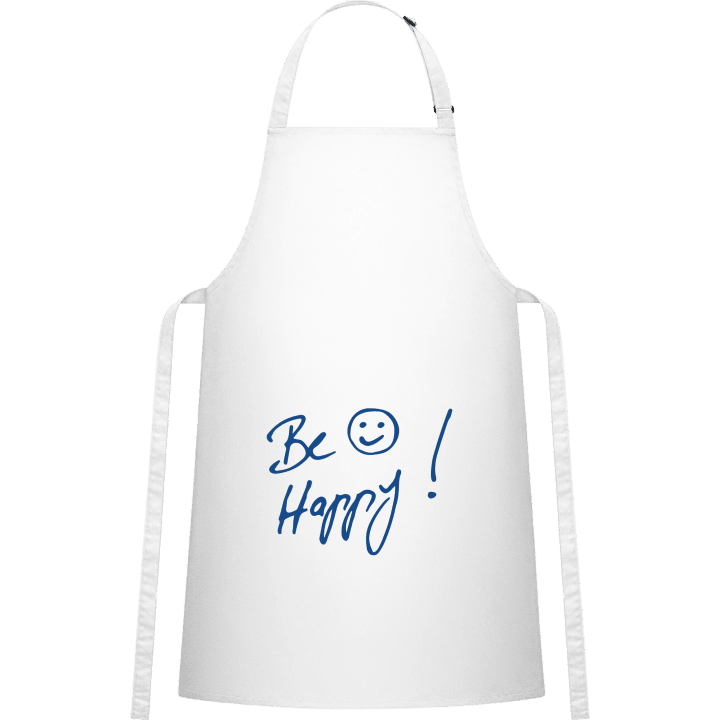 Be Happy Kitchen Apron contain pic