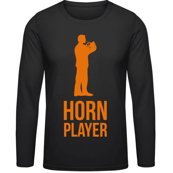 Horn Player Langarmshirt contain pic