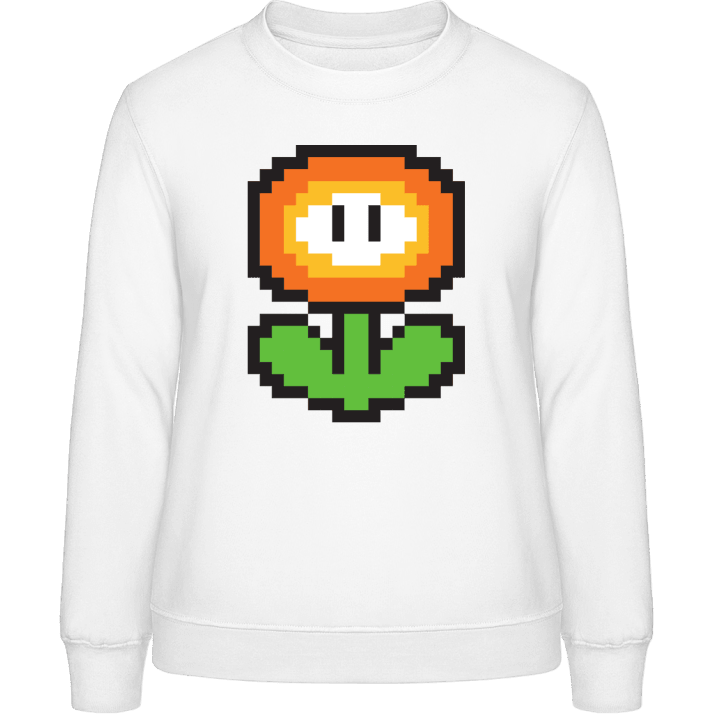 Pixel Flower Character Sweat-shirt pour femme 0 image