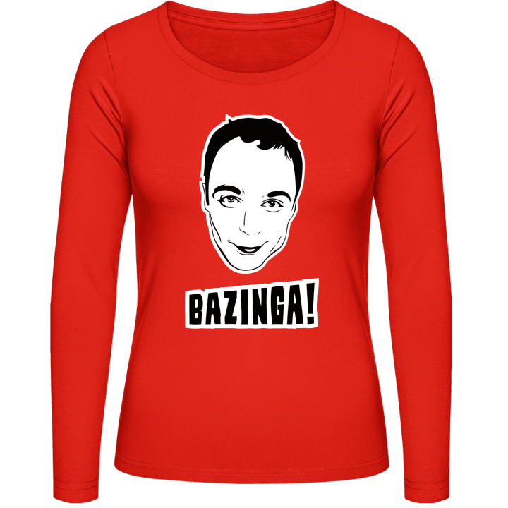 Bazinga Sheldon Women long Sleeve Shirt 0 image