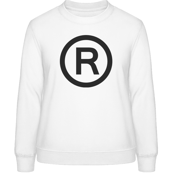 All Rights Reserved Sweatshirt för kvinnor contain pic