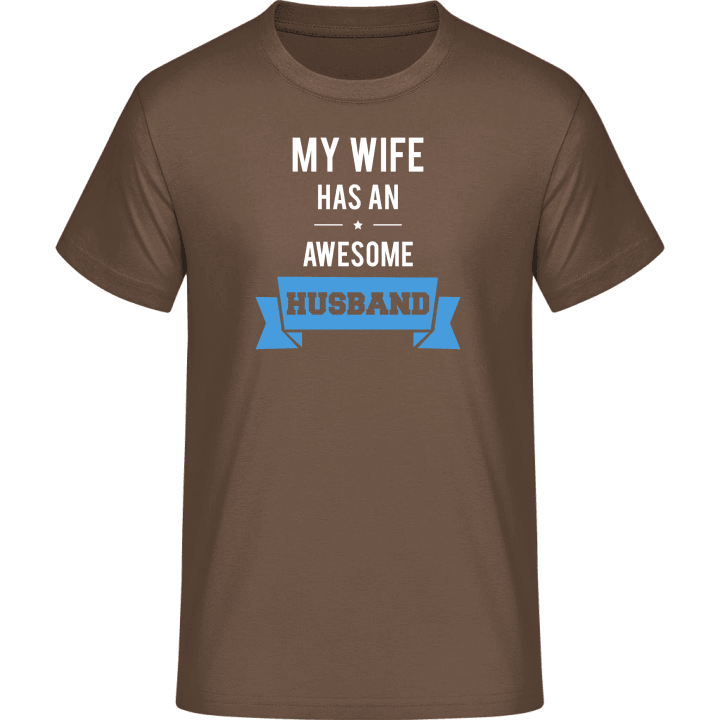 My Wife has an Awesome Husband T-skjorte 0 image