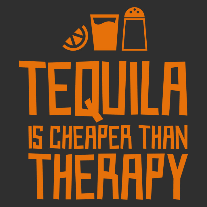 Tequila Is Cheaper Than Therapy Felpa con cappuccio 0 image