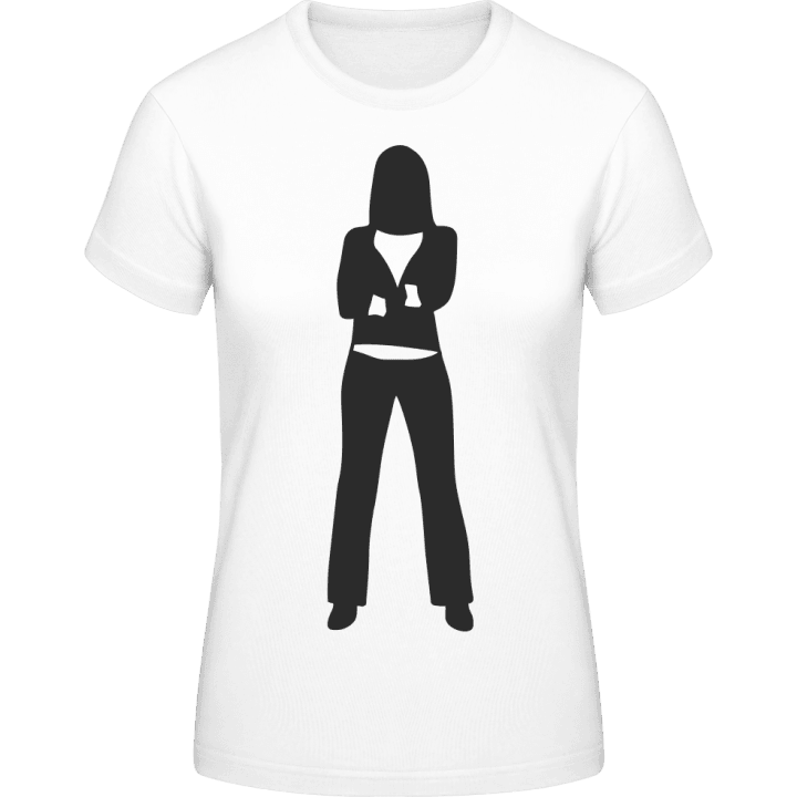 Civil Servant Woman Icon Frauen T-Shirt 0 image