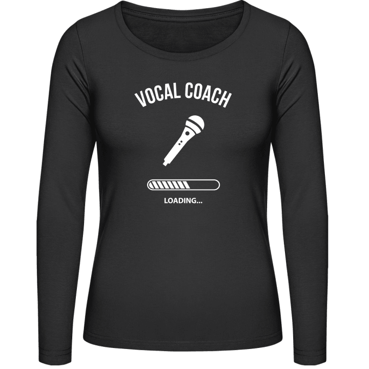 Vocal Coach Loading Frauen Langarmshirt contain pic