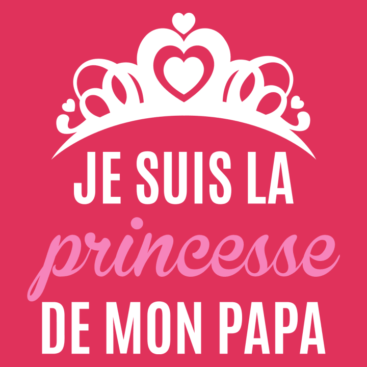 Je suis la princesse de mon papa T-shirt pour enfants 0 image