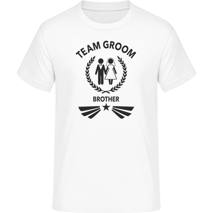 Team Groom Brother T-paita 0 image