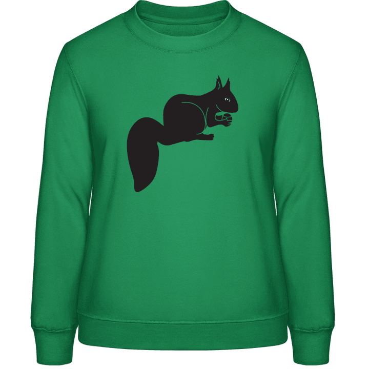 Squirrel With Nut Sweatshirt för kvinnor 0 image
