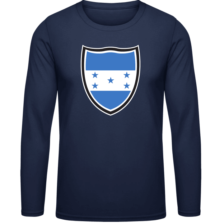 Honduras Flag Shield T-shirt à manches longues contain pic