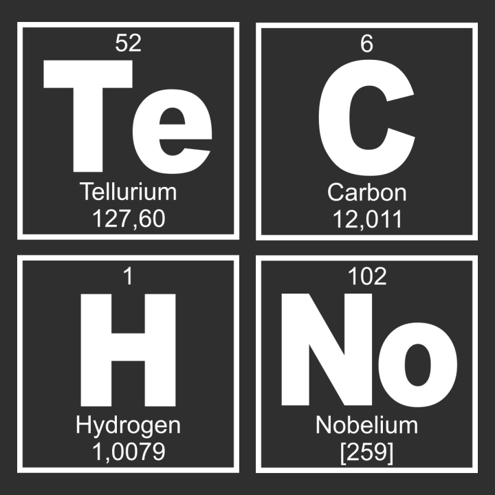 Techno Periodic Table Sweat à capuche 0 image