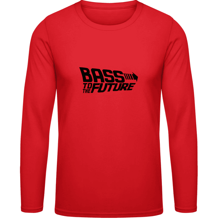 Bass To The Future Langarmshirt contain pic