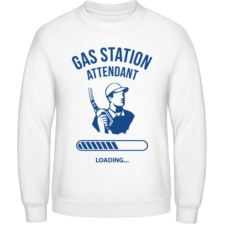 Gas Station Attendant Loading Sweatshirt contain pic