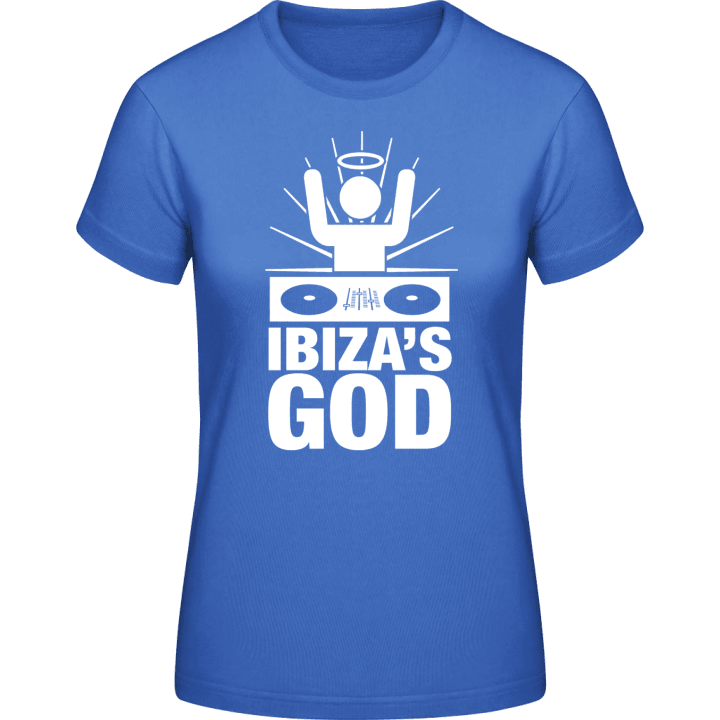 Ibiza's God Vrouwen T-shirt contain pic