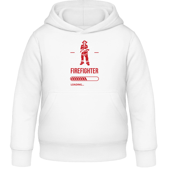Firefighter Loading Kids Hoodie contain pic