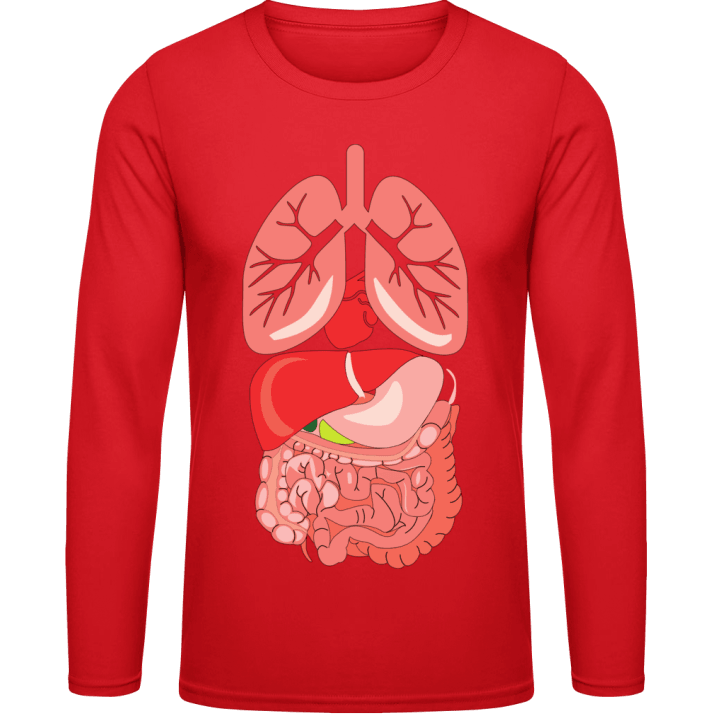 Human Organe T-shirt à manches longues contain pic