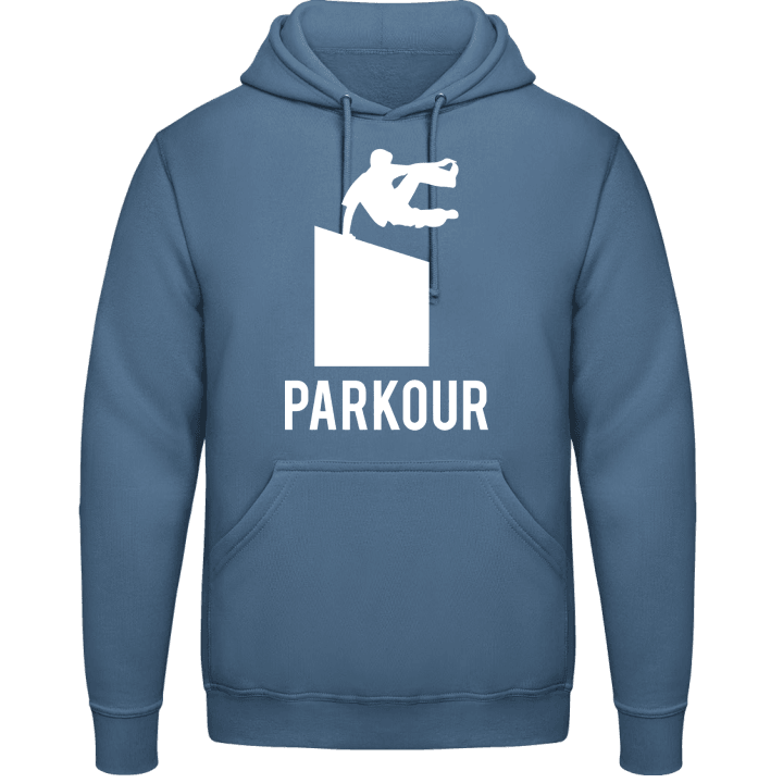 Parkour Silhouette Huvtröja contain pic