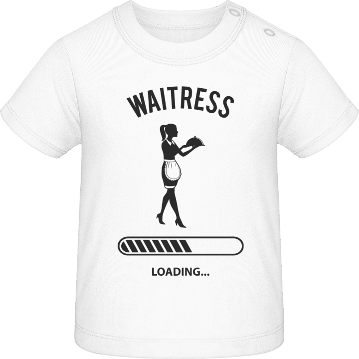 Waitress Loading T-shirt för bebisar contain pic