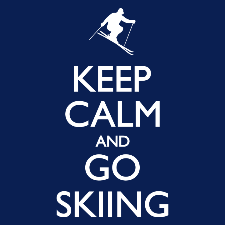 Keep Calm and go Skiing T-shirt à manches longues pour femmes 0 image