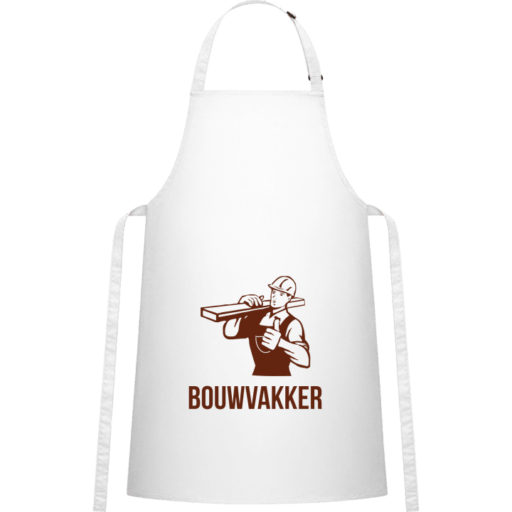 Bouwvakker Silhouette Kitchen Apron contain pic