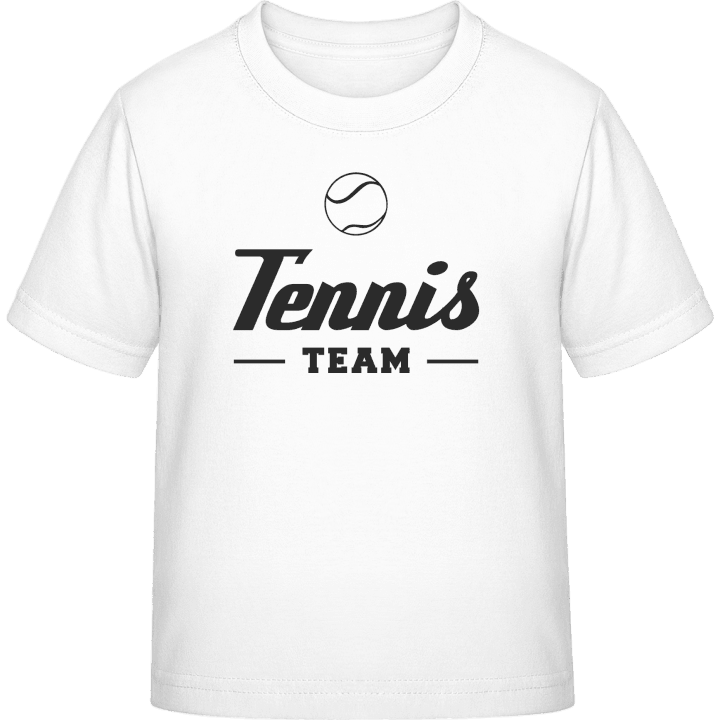 Tennis Team Camiseta infantil contain pic