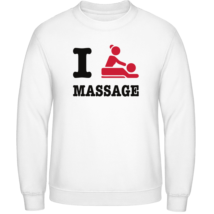 I Love Massage Sweatshirt contain pic