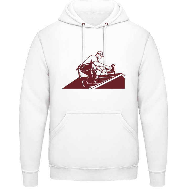 Roofer Silhouette Hoodie contain pic