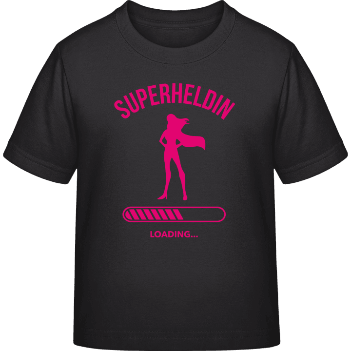 Superheldin Loading Silhouette T-shirt för barn 0 image