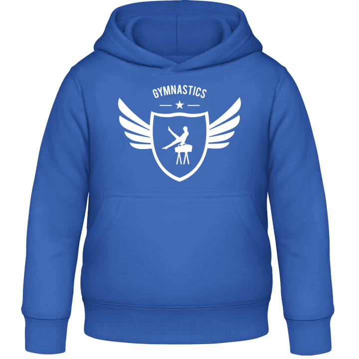 Gymnastics Pommel Horse Winged Kids Hoodie contain pic