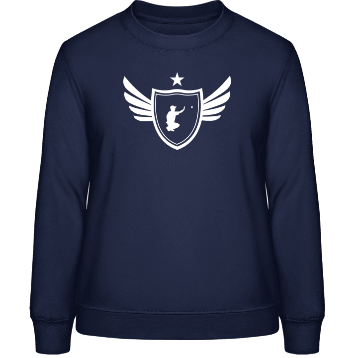 Pétanque Star Frauen Sweatshirt contain pic