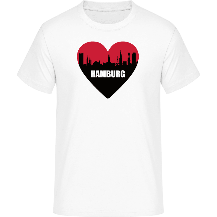 Hamburg Heart T-skjorte contain pic