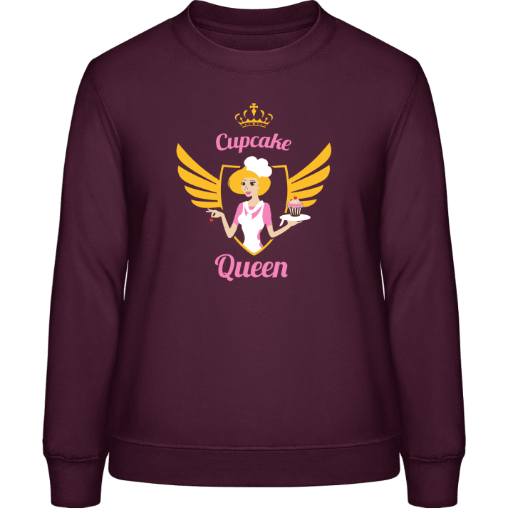 Cupcake Queen Winged Sweat-shirt pour femme contain pic