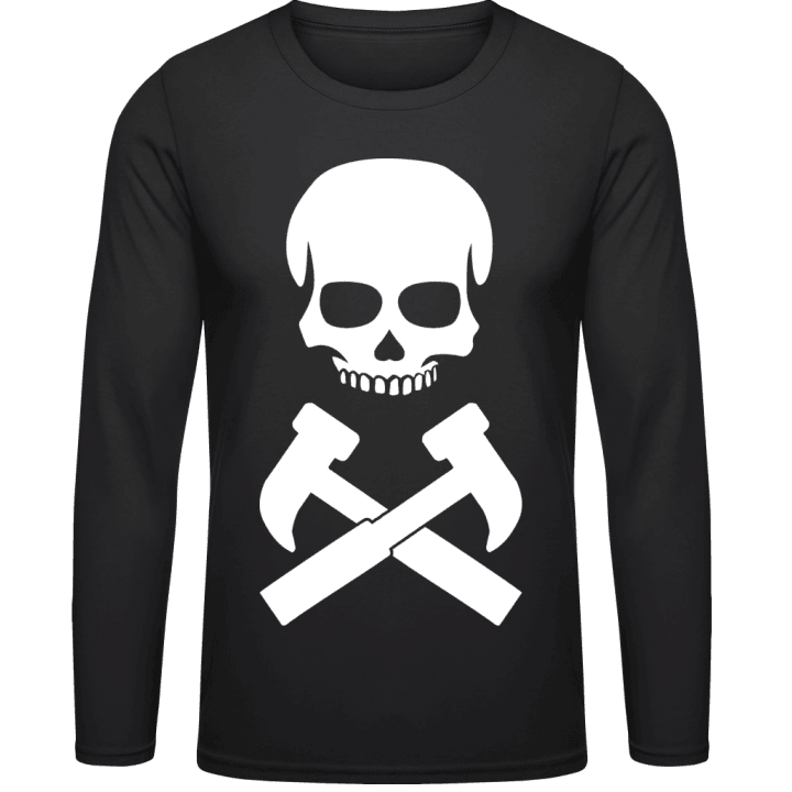 Carpenter Skull T-shirt à manches longues contain pic