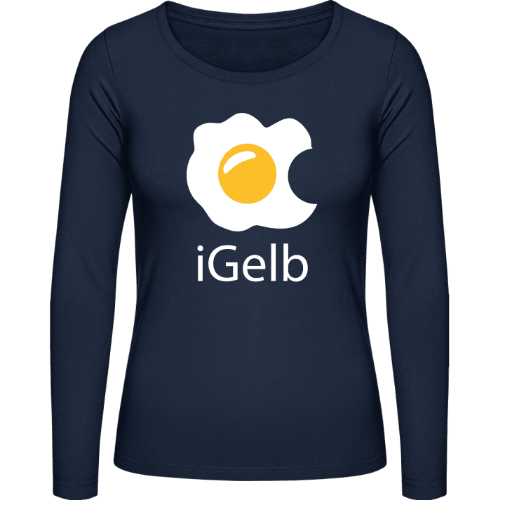 iGELB Frauen Langarmshirt contain pic