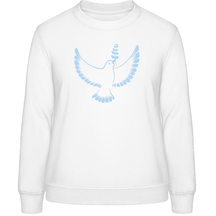 Dove Of Peace Illustration Sweatshirt för kvinnor contain pic