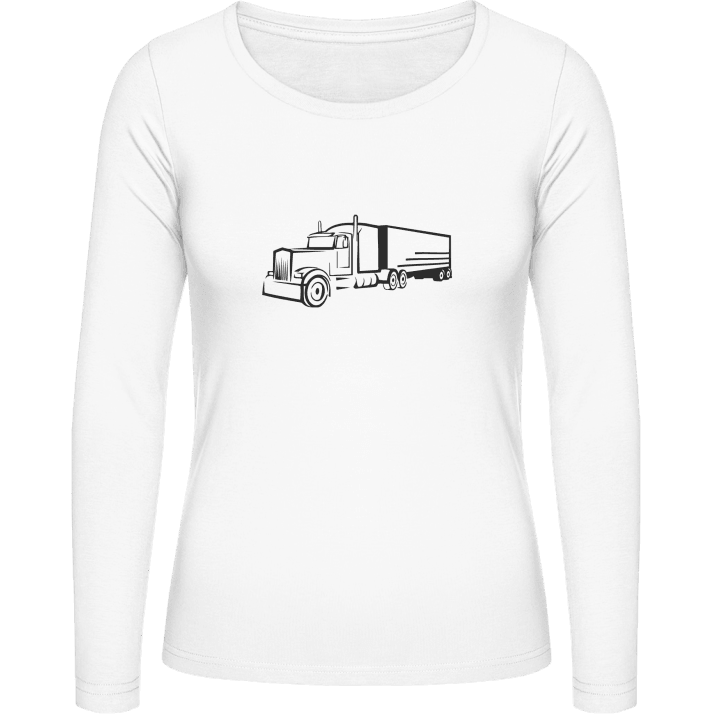 American Truck Kvinnor långärmad skjorta contain pic