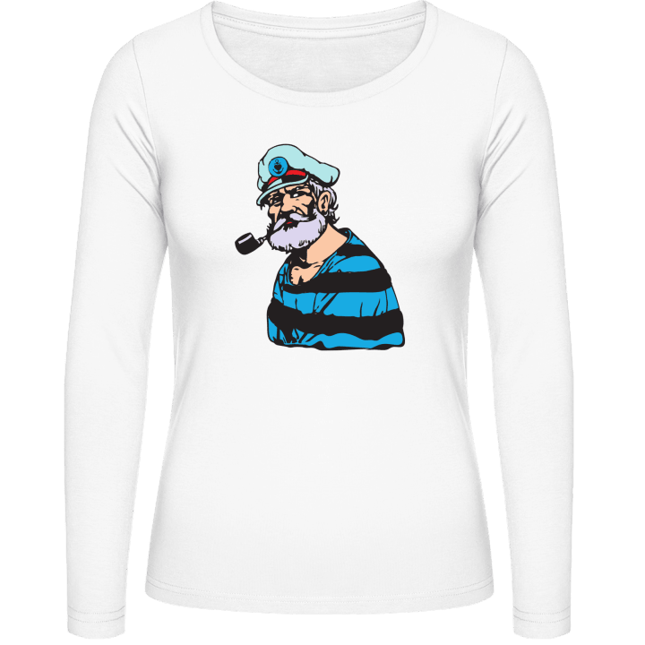 Sailor Captain Langermet skjorte for kvinner contain pic