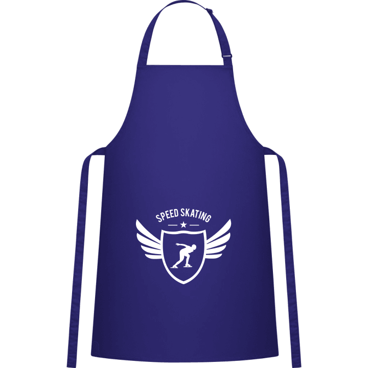 Speed Skating Winged Kitchen Apron contain pic