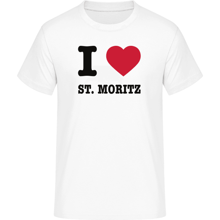 I Love St. Moritz T-skjorte contain pic