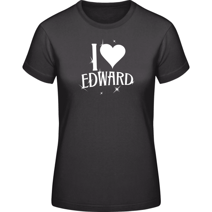 I Love Edward T-shirt til kvinder 0 image