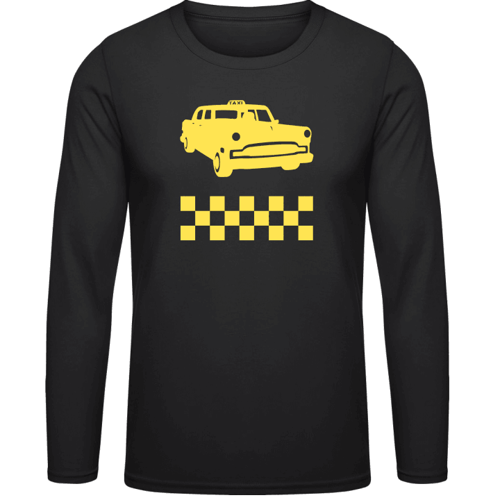 Taxi Icon T-shirt à manches longues contain pic