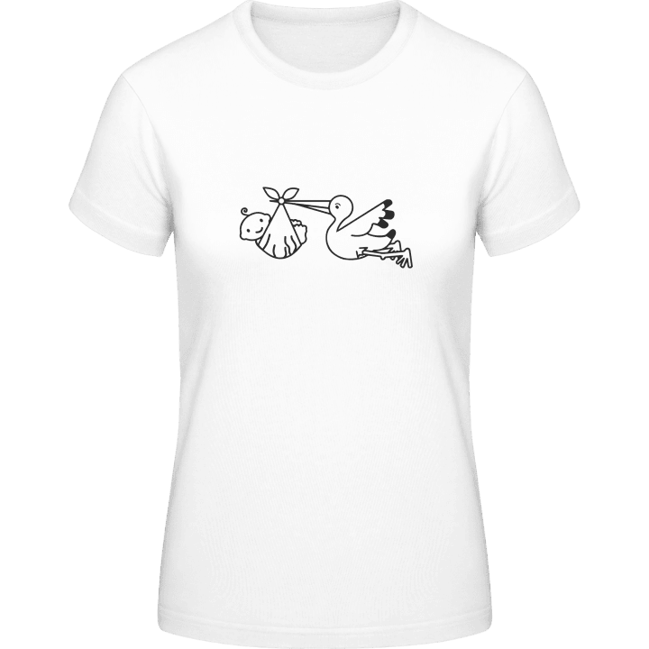Baby Stork T-skjorte for kvinner 0 image