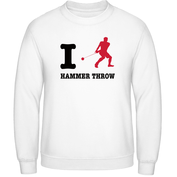 I Love Hammer Throw Tröja contain pic