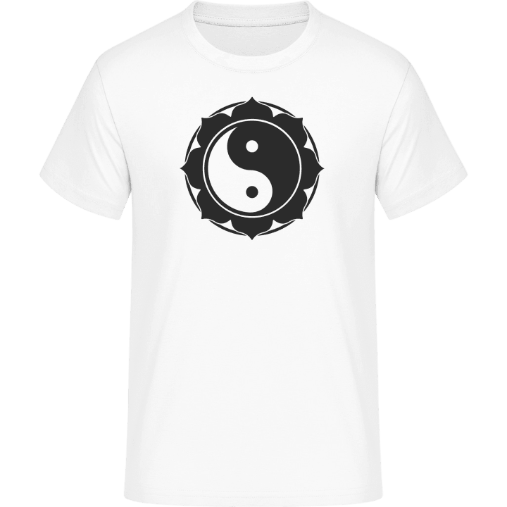 Yin And Yang Flower T-Shirt 0 image