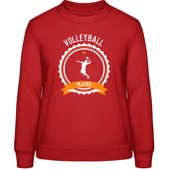 Volleyball Player Sweatshirt för kvinnor contain pic