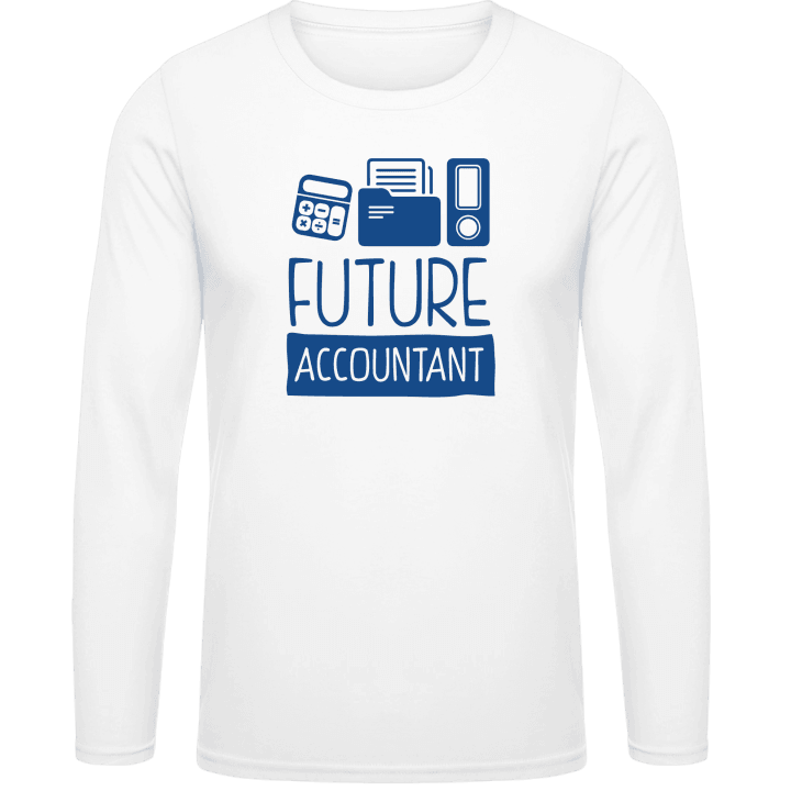Future Accountant T-shirt à manches longues contain pic