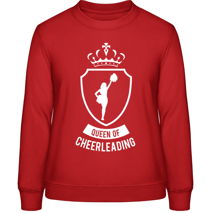 Queen Of Cheerleading Sweatshirt för kvinnor contain pic