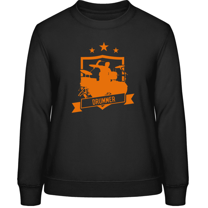 Drummer In Action Sweat-shirt pour femme contain pic