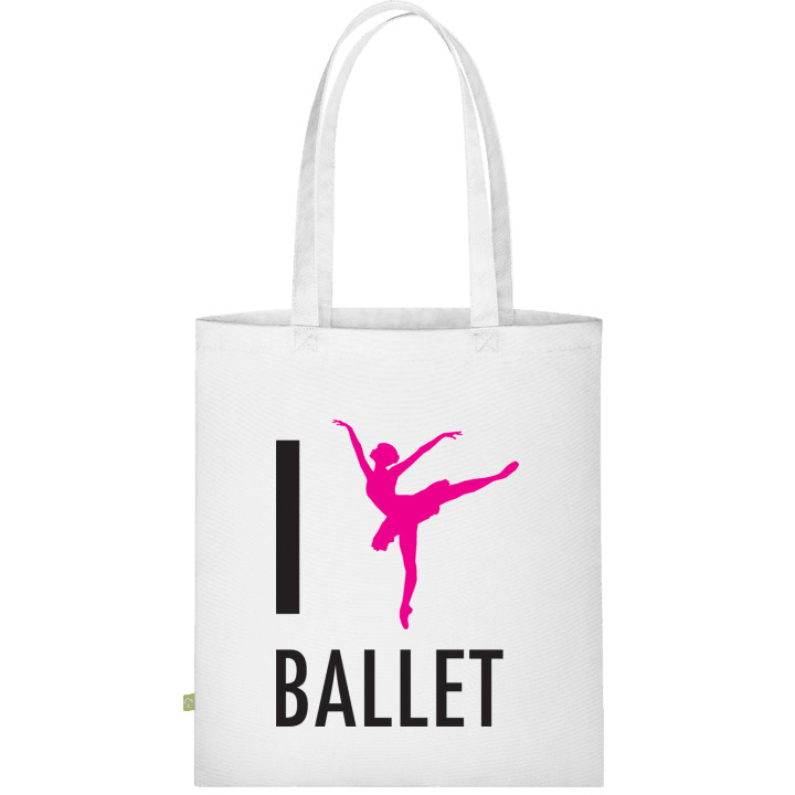 I Love Ballet Sac en tissu 0 image