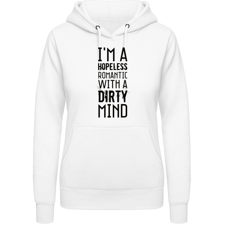 Hopeless Romantic With Dirty Mind Women Hoodie 0 image